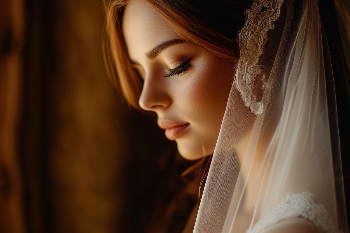 Coiffure de mariage : cheveux longs, inspirations réelles de futures mariées