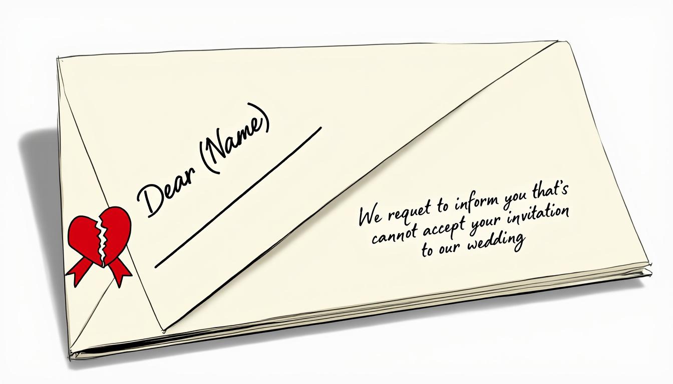 découvrez comment refuser élégamment une invitation de mariage avec des exemples de messages de refus respectueux et stylés pour préserver vos relations et exprimer votre gratitude.