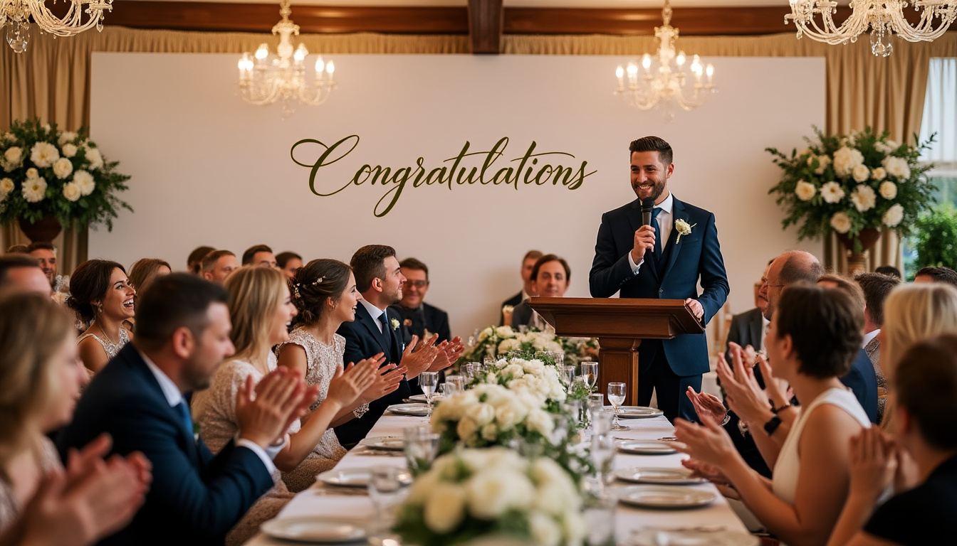 découvrez des exemples inspirants de discours des mariés à leurs invités, accompagnés de conseils pratiques pour émouvoir et captiver votre audience le jour de votre mariage.