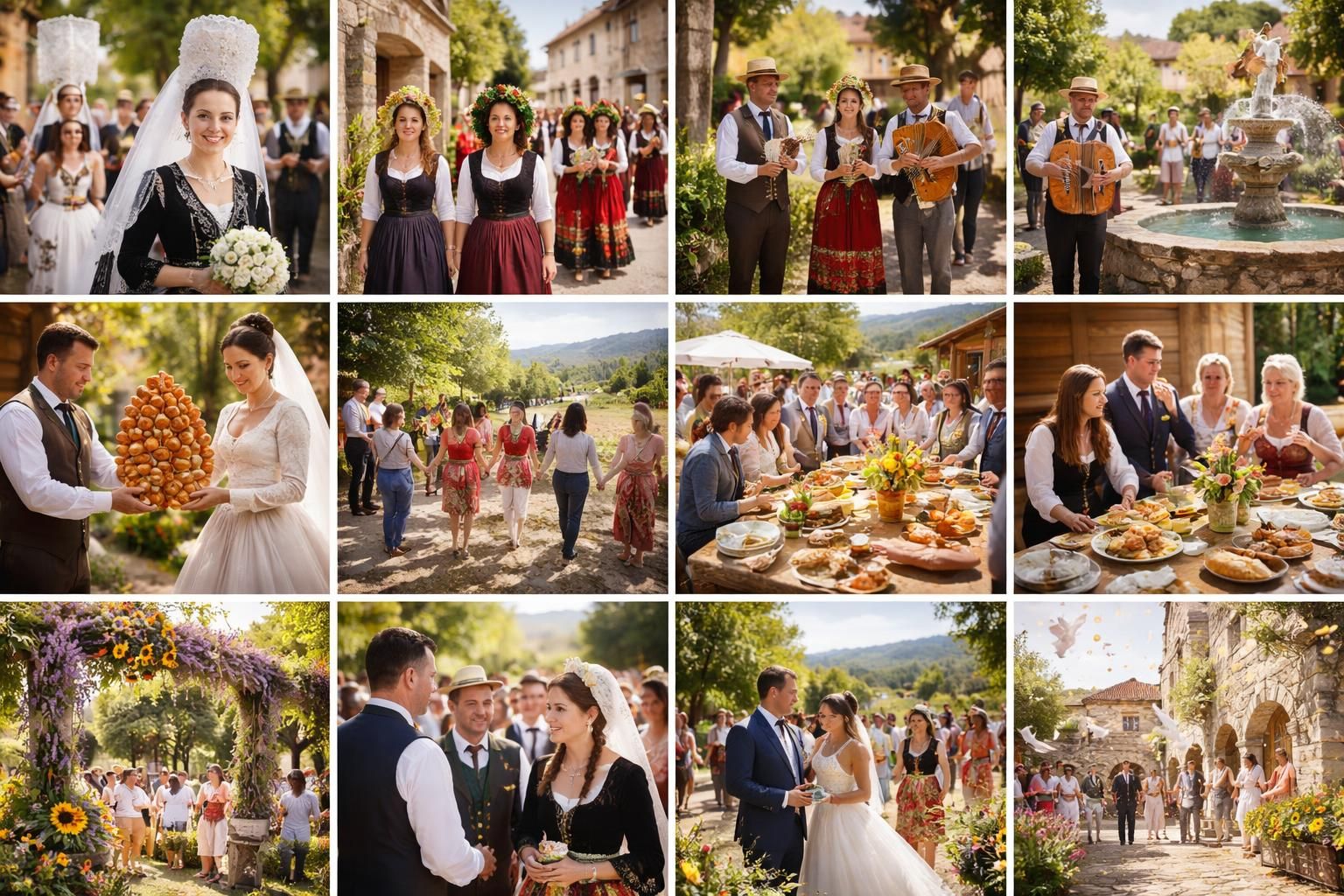 découvrez 10 traditions de mariage authentiques et typiques des belles régions françaises, pour célébrer l'amour avec charme et originalité.