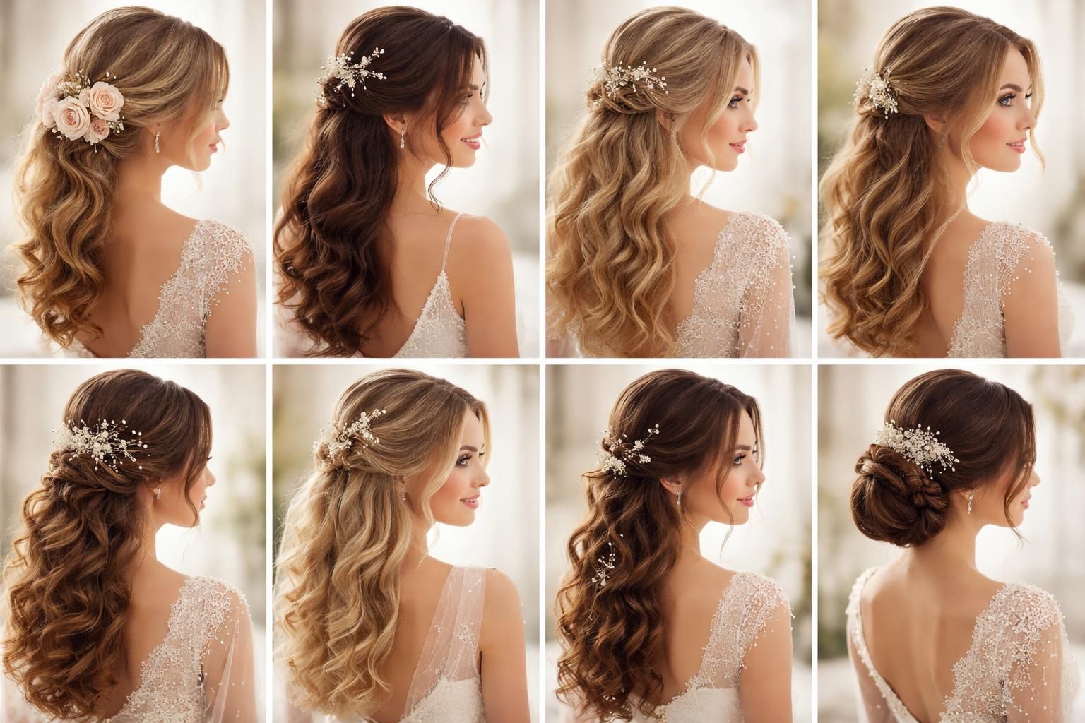 découvrez des idées élégantes et inspirantes de coiffures de mariage spécialement conçues pour les cheveux longs, parfaites pour sublimer votre jour spécial.