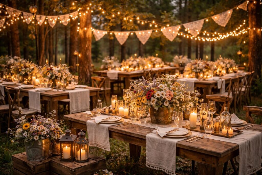 Inspiration : 10 thèmes de mariage champêtre pour un style rustique chic Inspiration : 10 thèmes de mariage champêtre pour un style rustique chic