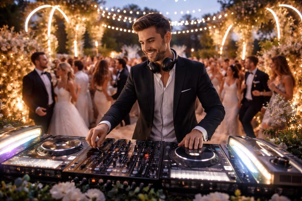 Quel est le prix d’un DJ pour un mariage ? Analyse des tarifs en 2026 Quel est le prix d’un DJ pour un mariage ? Analyse des tarifs en 2026