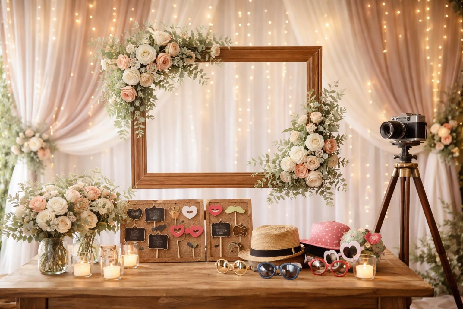 découvrez les étapes essentielles pour créer un décor de photobooth unique et personnalisé, idéal pour un mariage inoubliable et mémorable.