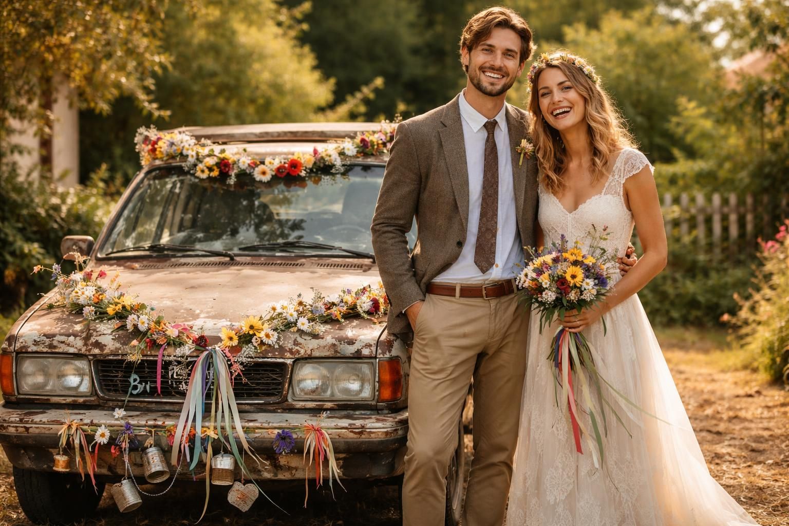 découvrez pourquoi choisir une voiture 'poubelle' pour un mariage original peut apporter une touche d'humour et d'originalité inoubliable à votre grand jour.